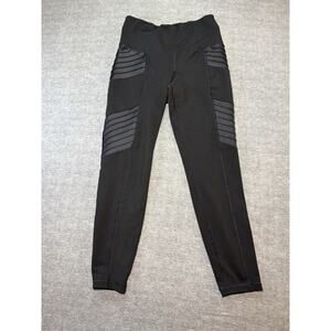 Old Navy Black Women’s Leggings-Medium/Black/Athletic/Ribbed